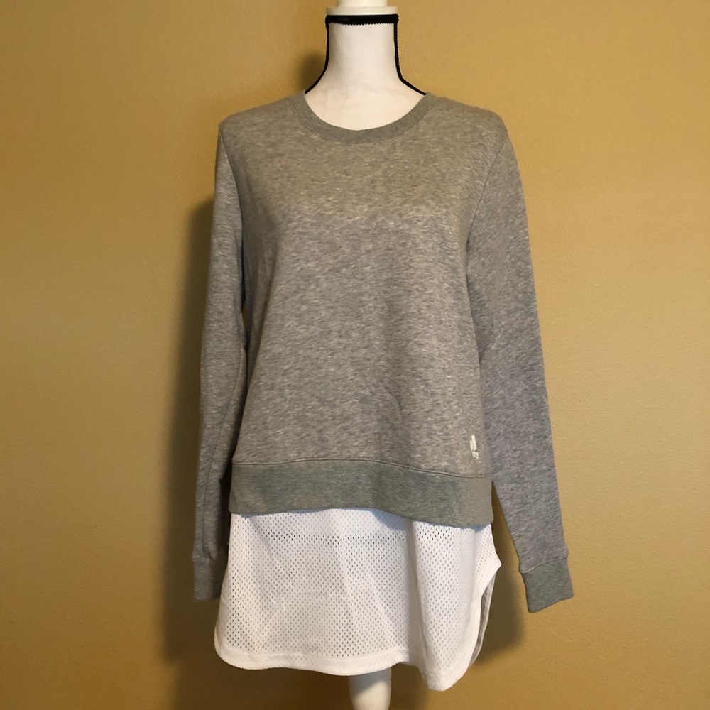 Adidas layered sweatshit